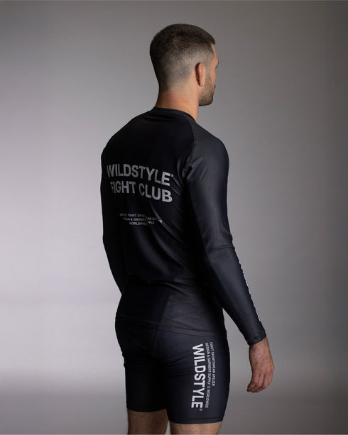 FIGHT CLUB Long Sleeve Rash Guard